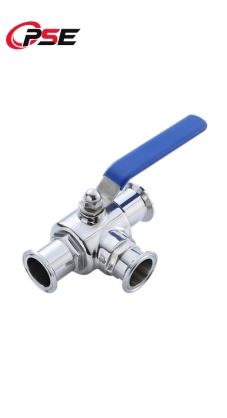 Sanitary 3-way Ball Valve
